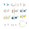 154Pieces DIY Ocean Style Earring Making Kits DIY-CJ0001-62-2