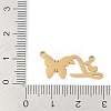 304 Stainless Steel Pendants STAS-L279-002G-L-3