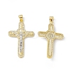 Rack Plating Eco-friendly Brass Pendants KK-B065-09P-1
