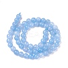 Natural White Jade Beads Strands X-G-I222-6mm-02-2