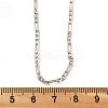 Brass Figaro Chains Necklaces for Women NJEW-D302-29P-5