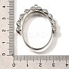 Rotatable Alloy Swivel Open Back Bezel Pendants PALLOY-I223-18P-3