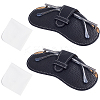 PU Leather Glasses Case AJEW-CN0002-44D-1