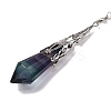 Natural Fluorite Pointed Dowsing Pendulum Big Pendants G-H285-06P-A30-3