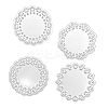 Flower Pattern Carbon Steel Cutting Dies Stencils PW-WG49820-01-2