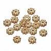 Alloy Daisy Spacer Beads PALLOY-L166-31G-1