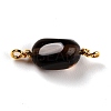 Natural Mixed Gemstone Links Connectors G-K316-02-RS-3