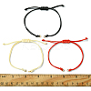 Braided Waxed Polyester Cord X1-AJEW-JB01153-01-4