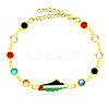 Palestine Map 304 Stainless Steel Enamel Link Bracelets FS-WGEA228-23-1