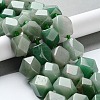 Natural Green Aventurine Beads Strands G-C182-28-02-2