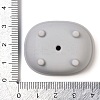 Bathtub Food Grade Silicone Focal Beads SIL-Q030-16H-3
