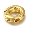 Brass with Cubic Zirconia Pendants KK-Q818-03O-G-2