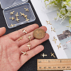 20Pcs Brass Pendants ZIRC-ME0003-73-3