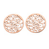 304 Stainless Steel Filigree Joiners Links STAS-S116-197RG-1