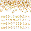 72Pcs 12 Styles ABS Plastic Imitation Pearls Charms/Connector Charms FIND-TA0003-16-9