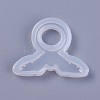 Transparent DIY Ring Food Grade Silicone Molds DIY-WH0128-08A-1