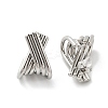 304 Stainless Steel Stud Earrings EJEW-M073-02P-2