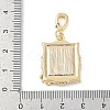 Brass Enamel Pendants KK-U043-12G-01-3