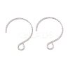 Tarnish Resistant 316 Surgical Stainless Steel Earring Hooks X-STAS-D183-03P-02-1