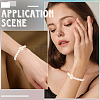 150Pcs 3 Styles Transparent Resin Pearl Beads RESI-PA0001-02B-5