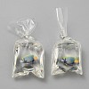 Transparent Resin Big Pendants LS-RESI-TAC0024-01G-1