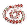 Handmade Glass Enamel Beads Strands LAMP-A001-A09-4