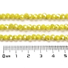Opaque Glass Beads Stands EGLA-A035-P4mm-B04-4