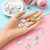 30Pcs 6 Styles Tibetan Style Alloy Pendants FIND-YW0004-86-5