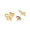 Ion Plating(IP) 304 Stainless Steel Stud Earring for Women EJEW-I285-25G-2