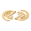 304 Stainless Steel Pendants STAS-Z041-35G-2