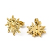 Ion Plating(IP) 304 Stainless Steel Sun Stud Earrings for Women EJEW-I281-21G-2
