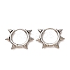 201 Stainless Steel Hoop Earrings for Women SA-CBA8B85-15P-4