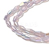 Baking Paint Glass Beads Strands DGLA-D001-01I-3