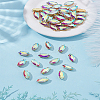 50Pcs Glass Sew on Rhinestone DIY-LP0002-53B-1