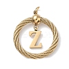 304 Stainless Steel Pendants STAS-D154-01Z-G-1