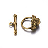 Tibetan Style Toggle Clasps GLF0026Y-NF-1