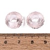 Transparent Glass European Beads GPDL-Q024-14mm-A09-3