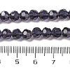 Transparent Glass Beads EGLA-A035-T6mm-D15-5