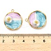 304 Stainless Steel Enamel  Pendants STAS-B084-06G-03-3