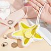 1Pc Starfish Shape Ceramic Jewelry Plate AJEW-SC0002-96C-3
