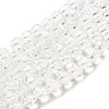 Transparent Glass Beads EGLA-A035-T10mm-D19-1