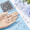 304 Stainless Steel Leverback Earring Findings STAS-SP0001-01A-3