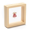 Square Transparent PE Thin Film Suspension Jewelry Display Box CON-D009-01B-01-1