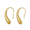304 Stainless Steel Teardrop Dangle Earrings EJEW-S272-06G-4