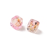 Baking Paint Handmade Gold Sand Lampwork Beads LAMP-P072-01A-07-2