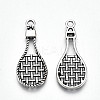 Tibetan Style Alloy Pendants TIBE-S323-081AS-RS-2