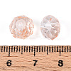 Baking Paint Transparent Glass Beads GLAA-N011-10mm-09-3