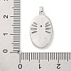 Brass Pendants With Clear Cubic Zirconia KK-S403-04P-3