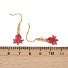 Ocean Series 304 Stainless Steel Enamel Dangle Earrings EJEW-K017-01D-G-5