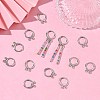 SHEGRACE Brass Leverback Earring Findings XGR0091P-88P-4